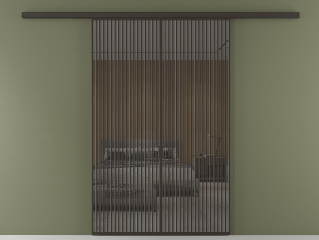 Перегородка Formato вдоль стены 2 створки АЛПР 040.06 Алюминий антрацит Рефлективное серое стекло "Stopsol", калёное. Цена 23790 Br 1. Полотно 2 шт. (800/2100 мм)
2. Комплект установки раздвижной системы
3. Базовый комплект фурнитуры
4.Ручка RONDO
. Фабрика дверей Волховец 8 (800) 551 43 19 Перегородка Formato вдоль стены 2 створки АЛПР 040.06 Алюминий антрацит Рефлективное серое стекло "Stopsol", калёное Цена 23790 Br | Volhovec