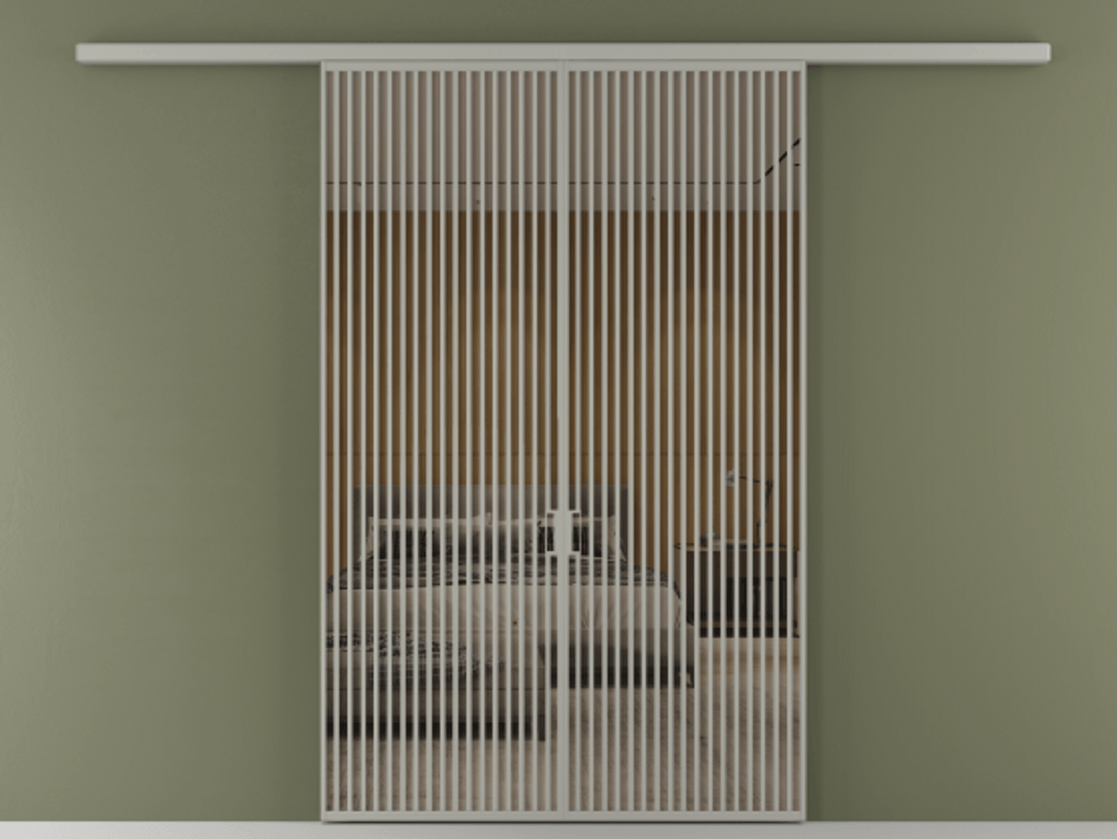 Перегородка Formato вдоль стены 2 створки АЛПР 040.06 Алюминий нейтральный серый Рефлективное бронзовое стекло "Stopsol", калёное. Цена 23790 Br 1. Полотно 2 шт. (800/2100 мм)
2. Комплект установки раздвижной системы
3. Базовый комплект фурнитуры
4.Ручка RONDO
. Фабрика дверей Волховец 8 (800) 551 43 19 Перегородка Formato вдоль стены 2 створки АЛПР 040.06 Алюминий нейтральный серый Рефлективное бронзовое стекло "Stopsol", калёное Цена 23790 Br | Volhovec