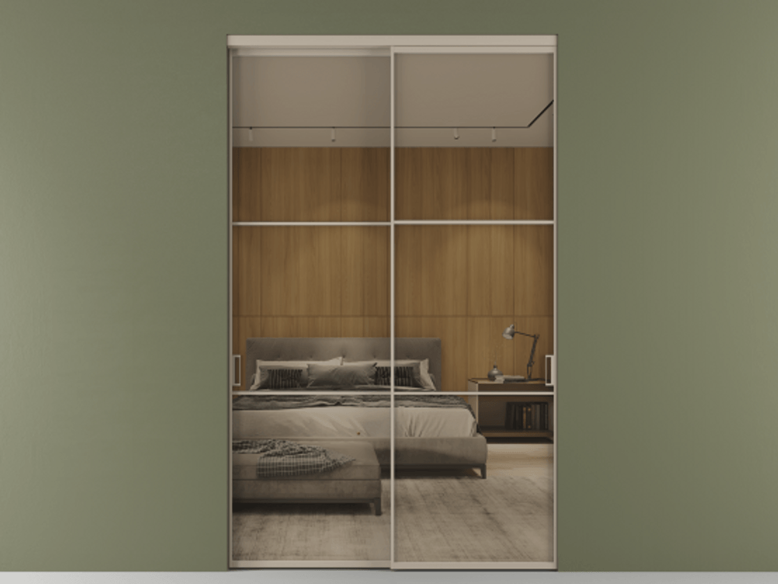 Перегородка Formato внутри проёма двустворчатая #VENDORCODE# #FURNISH# #GLASS# Цена #PRICE# #CURRENCY#  | Volhovec