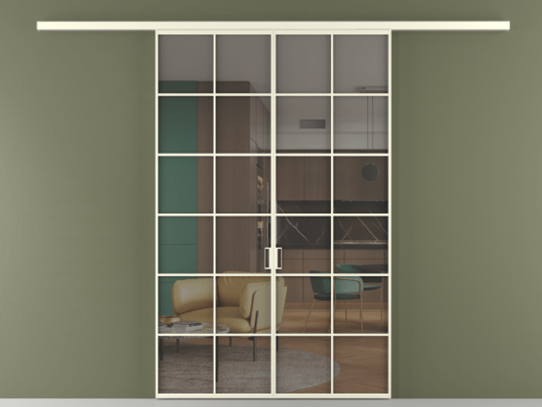 Перегородка Formato вдоль стены 2 створки АЛПР 040.05 Алюминий молочно-белый Прозрачное серое стекло, триплекс. Цена 13290 Br 1. Полотно 2 шт. (800/2100 мм)
2. Комплект установки раздвижной системы
3. Базовый комплект фурнитуры
4.Ручка RONDO
. Фабрика дверей Волховец 8 (800) 551 43 19 Перегородка Formato вдоль стены 2 створки АЛПР 040.05 Алюминий молочно-белый Прозрачное серое стекло, триплекс Цена 13290 Br | Volhovec