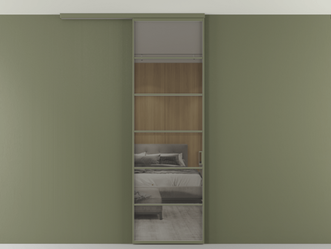 Перегородка Formato вдоль стены на потолок 1 створка АЛПР 040.04 Алюминий оливковый тёмный Рефлективное серое стекло "Стопсол", калёное. Цена 7170 Br 1. Полотно 2 шт. (800/2100 мм)
2. Комплект установки раздвижной системы
3. Базовый комплект фурнитуры
4.Ручка RONDO
. Фабрика дверей Волховец 8 (800) 551 43 19 Перегородка Formato вдоль стены на потолок 1 створка АЛПР 040.04 Алюминий оливковый тёмный Рефлективное серое стекло "Стопсол", калёное Цена 7170 Br | Volhovec