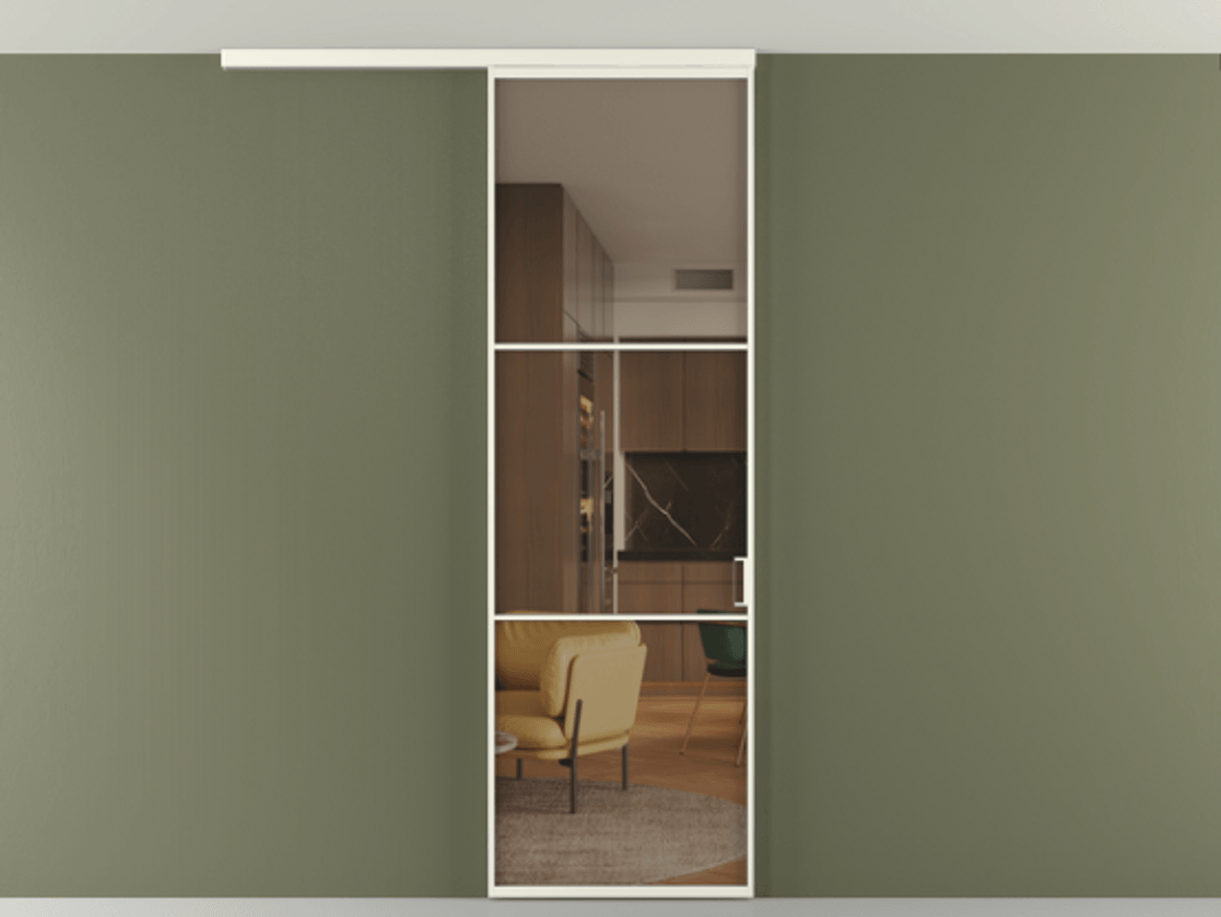 Перегородка Formato вдоль стены на потолок 1 створка АЛПР 040.03 Алюминий жемчужный Прозрачное бронзовое стекло, триплекс. Цена 5180 Br 1. Полотно 2 шт. (800/2100 мм)
2. Комплект установки раздвижной системы
3. Базовый комплект фурнитуры
4.Ручка RONDO
. Фабрика дверей Волховец 8 (800) 551 43 19 Перегородка Formato вдоль стены на потолок 1 створка АЛПР 040.03 Алюминий жемчужный Прозрачное бронзовое стекло, триплекс Цена 5180 Br | Volhovec