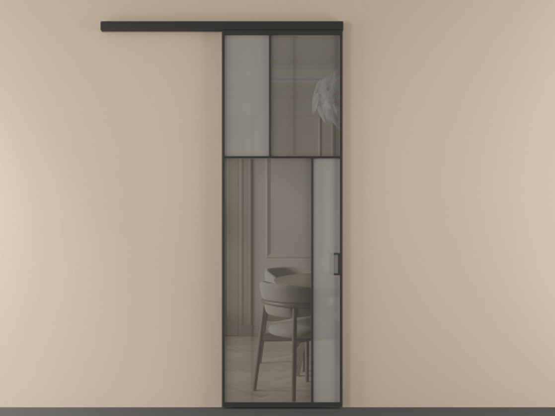 Перегородка Mosaic вдоль стены одностворчатая #VENDORCODE# #FURNISH# #GLASS# Цена #PRICE# #CURRENCY# | Volhovec