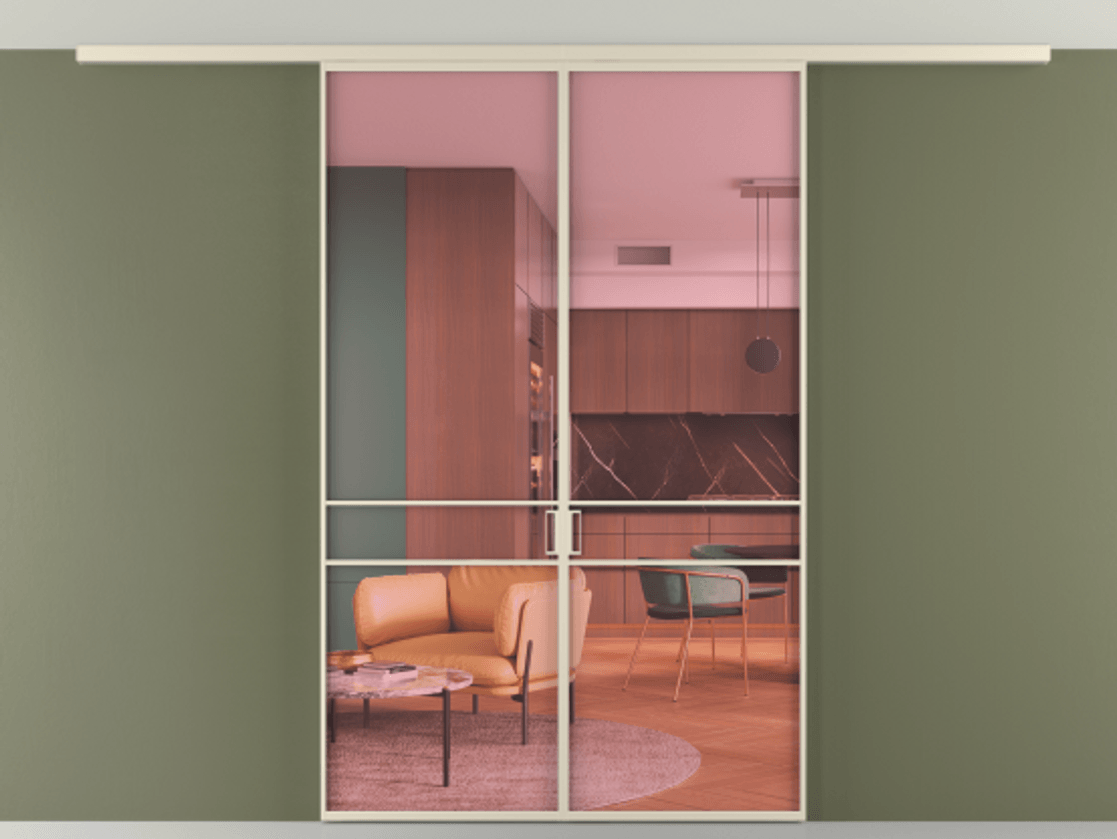 Дверь межкомнатная New Перегородка Formato вдоль стены на потолок двустворчатая АЛПР 040.02 Алюминий бежево-серый Прозрачное розовое стекло, триплекс, 6мм Цена 11100 1. Полотно 2 шт. (800/2100 мм)
2. Комплект установки раздвижной системы
3. Базовый комплект фурнитуры
4.Ручка RONDO
. Фабрика дверей Волховец 8 (800) 551 43 19 Межкомнатная дверь New Перегородка Formato вдоль стены на потолок двустворчатая АЛПР 040.02 Алюминий бежево-серый Прозрачное розовое стекло, триплекс, 6мм Цена 11100 | Volhovec