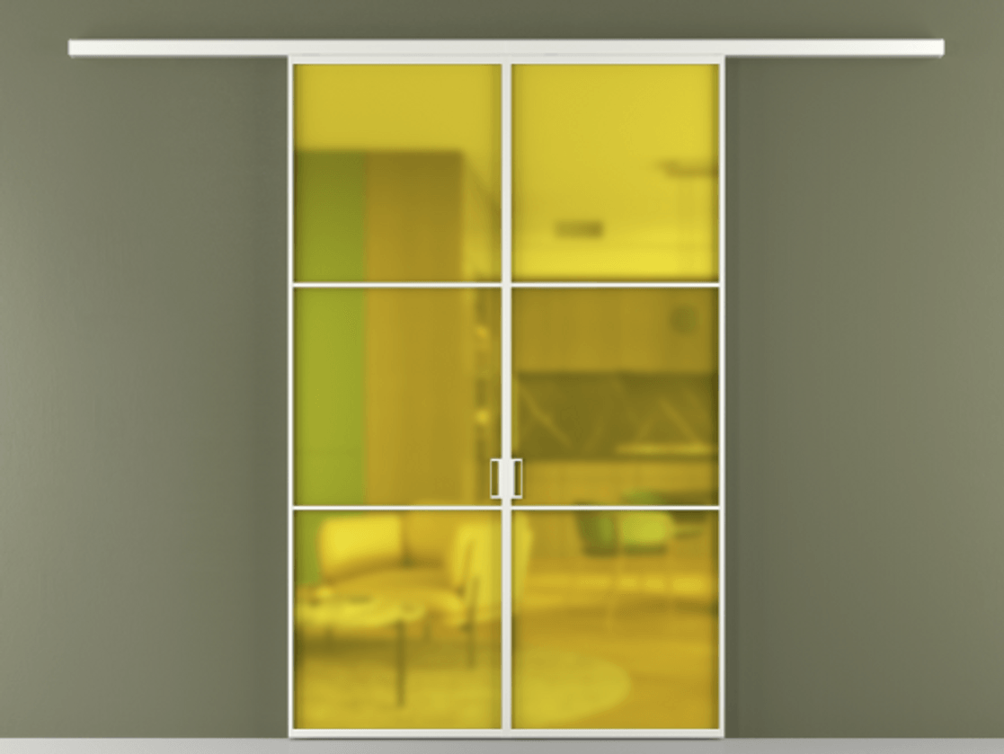 Дверь межкомнатная New Перегородка Formato вдоль стены двустворчатая АЛПР 040.03 Алюминий светло-серый Сатинированное жёлтое стекло, триплекс, 6мм Цена 11400 1. Полотно 2 шт. (800/2100 мм)
2. Комплект установки раздвижной системы
3. Базовый комплект фурнитуры
4.Ручка RONDO
. Фабрика дверей Волховец 8 (800) 551 43 19 Межкомнатная дверь New Перегородка Formato вдоль стены двустворчатая АЛПР 040.03 Алюминий светло-серый Сатинированное жёлтое стекло, триплекс, 6мм Цена 11400 | Volhovec