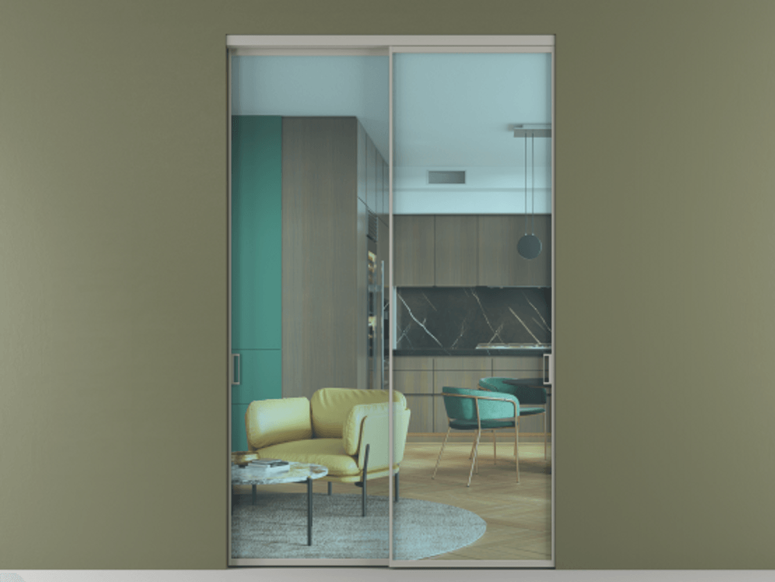 Перегородка Formato внутри проёма 2 створки АЛПР 040.01 Алюминий нейтральный серый Прозрачное голубое стекло, триплекс. Цена 22600 Br 1. Полотно 2 шт. (800/2100 мм)
2. Комплект установки раздвижной системы
3. Базовый комплект фурнитуры
4.Ручка RONDO. Фабрика дверей Волховец 8 (800) 551 43 19 Перегородка Formato внутри проёма 2 створки АЛПР 040.01 Алюминий нейтральный серый Прозрачное голубое стекло, триплекс Цена 22600 Br | Volhovec