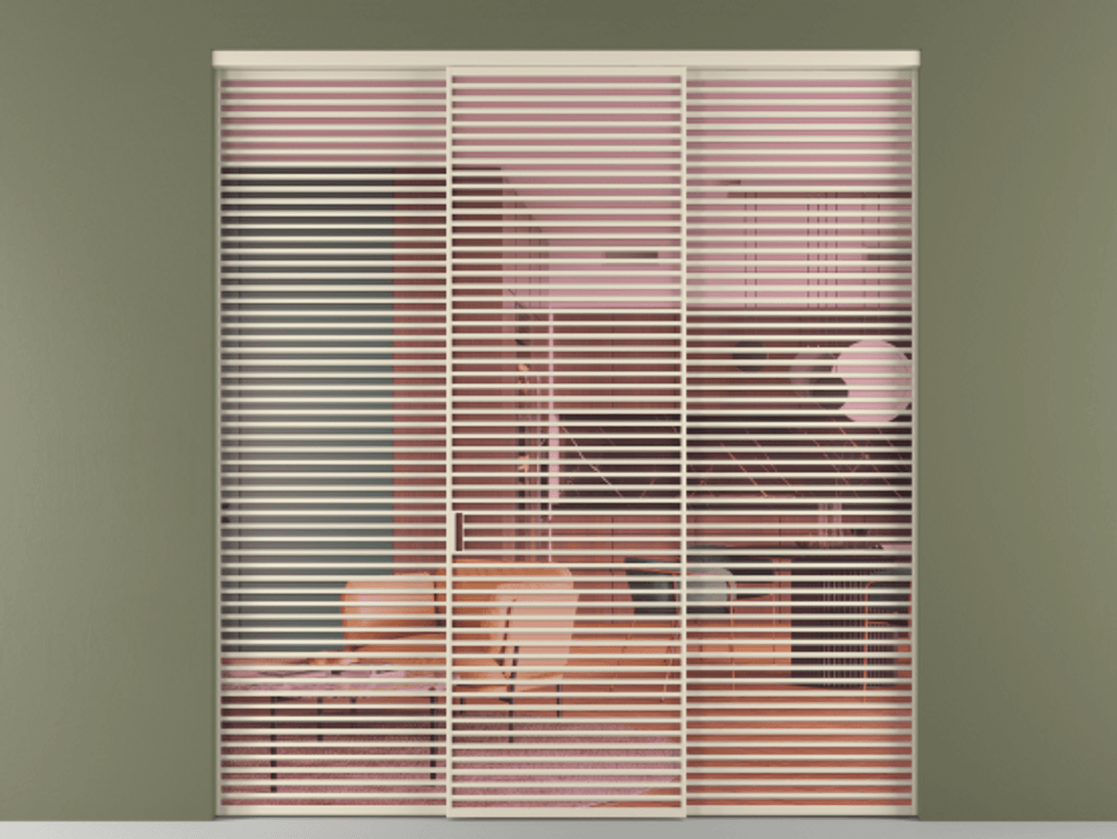 Дверь межкомнатная New Перегородка Formato внутри проёма трёхстворчатая АЛПР 040.07 Алюминий бежево-серый Прозрачное розовое стекло, триплекс, 6мм Цена 28400 1. Полотно 3 шт. (800/2100 мм)
2. Комплект установки раздвижной системы
3. Базовый комплект фурнитуры
4.Ручка RONDO. Фабрика дверей Волховец 8 (800) 551 43 19 Межкомнатная дверь New Перегородка Formato внутри проёма трёхстворчатая АЛПР 040.07 Алюминий бежево-серый Прозрачное розовое стекло, триплекс, 6мм Цена 28400 | Volhovec