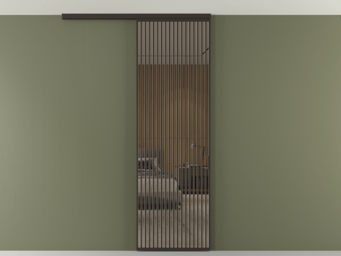 Перегородка Формато вдоль стены на потолок 1 створка АЛПР 040.06 Алюминий антрацит Рефлективное бронзовое стекло "Стопсол", калёное. Цена 12470 Br 1. Полотно 2 шт. (800/2100 мм)
2. Комплект установки раздвижной системы
3. Базовый комплект фурнитуры
4.Ручка RONDO
. Фабрика дверей Волховец 8 (800) 551 43 19 Перегородка Формато вдоль стены на потолок 1 створка АЛПР 040.06 Алюминий антрацит Рефлективное бронзовое стекло "Стопсол", калёное Цена 12470 Br | Volhovec