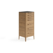 Комод Piega 7 ящиков дуб мускатный матовый