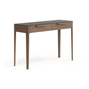 Консоль Piega 2 ящика дуб туманный матовый