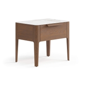 Тумба прикроватная Piega 1 ящик дуб каштановый матовый