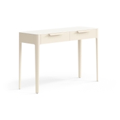 Консоль Piega 2 ящика Матовый светло-бежевый
