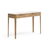 Консоль Piega 2 ящика дуб мускатный матовый