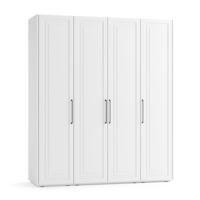 Мебель Шкафы для одежды Module. Цвет Матовый белоснежный. Материал Гладкая эмаль. Коллекция Идея 3. Картинка.