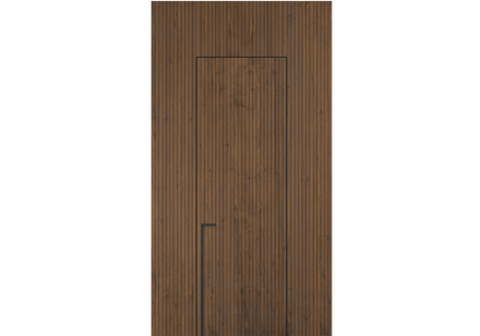 Панели для стен Стеновая панель Фрезерованные Орех медный матовый. Цвет Орех медный матовый. Материал Шпон Naturwood. Коллекция Фрезерованные. Фото. Панели для отделки стен Стеновая панель Фрезерованные Орех медный матовый. Цвет Орех медный матовый. Материал Шпон Naturwood. Коллекция Фрезерованные. Картинка.