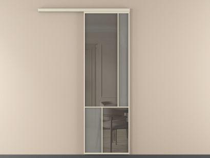 Алюминевая перегородка vd1_1 Алюминий бежево-серый Серый сатин матовое + Серый прозрачное. Цвет Алюминий бежево-серый. Материал Алюминий в эмали. Коллекция New Перегородка Mosaic вдоль стены одностворчатая. Фото. Алюминевая перегородка vd1_1 Алюминий бежево-серый Серый сатин матовое + Серый прозрачное. Цвет Алюминий бежево-серый. Материал Алюминий в эмали. Коллекция New Перегородка Mosaic вдоль стены одностворчатая. Картинка.