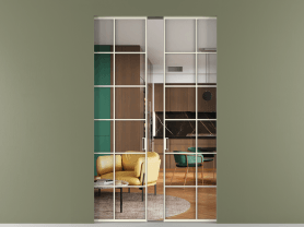 Алюминевая перегородка АЛПР 040.05 ММБ Crystalvision. Цвет Алюминий молочно-белый. Материал Алюминий в эмали. Коллекция Перегородка Formato скрытый пенал двустворчатая. Фото. Алюминевая перегородка АЛПР 040.05 ММБ Crystalvision. Цвет Алюминий молочно-белый. Материал Алюминий в эмали. Коллекция Перегородка Formato скрытый пенал двустворчатая. Картинка.