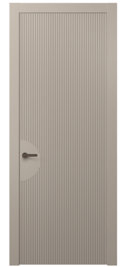 Дверь межкомнатная 8624 МБСК . Цвет Матовый бисквитный. Материал Гладкая эмаль. Коллекция Dune. Картинка.