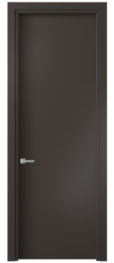 Межкомнатная дверь 0010 МАН. Цвет Матовый антрацит. Материал Гладкая эмаль. Коллекция Планум. Фото. Дверь межкомнатная 0010 МАН. Цвет Матовый антрацит. Материал Гладкая эмаль. Коллекция Планум. Картинка.