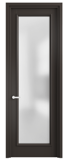 Межкомнатная дверь 6702 МАН САТ. Цвет Матовый антрацит. Материал Гладкая эмаль. Коллекция Шарм. Фото. Дверь межкомнатная 6702 МАН САТ. Цвет Матовый антрацит. Материал Гладкая эмаль. Коллекция Шарм. Картинка.