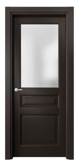 Межкомнатная дверь 6324 МАН САТ. Цвет Матовый антрацит. Материал Гладкая эмаль. Коллекция Тоскана Элегантэ. Фото. Дверь межкомнатная 6324 МАН САТ. Цвет Матовый антрацит. Материал Гладкая эмаль. Коллекция Тоскана Элегантэ. Картинка.