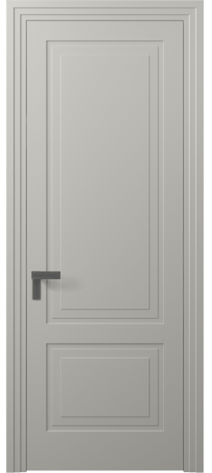 Дверь межкомнатная АКП 8351 МТСР. Цвет Матовый тёплый серый. Материал Гладкая эмаль. Коллекция Rocca. Картинка.