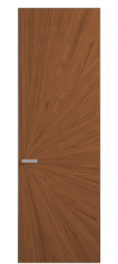 Дверь межкомнатная 0206 ОМДМР. Цвет Орех медный матовый. Материал Радиальный шпон Naturwood. Коллекция Rift. Картинка.