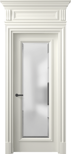 Дверь межкомнатная 7300 БЖМ САТ-Ф. Цвет Бук жемчуг. Материал Массив бука эмаль. Коллекция Antique. Картинка.