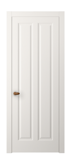 Дверь межкомнатная АКП 8511 МПБЛ. Цвет Матовый пудровый белый. Материал Гладкая эмаль. Коллекция Esse. Картинка.