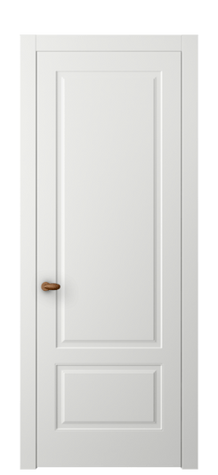 Дверь межкомнатная АКП 8541 МССР. Цвет Матовый светло-серый. Материал Гладкая эмаль. Коллекция Эссе. Картинка.