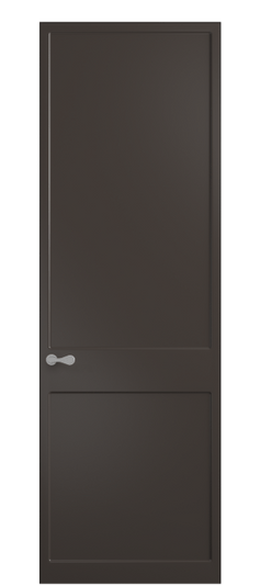 Дверь межкомнатная 7521 МАН. Цвет Матовый антрацит. Материал Гладкая эмаль. Коллекция Софтформ. Картинка.
