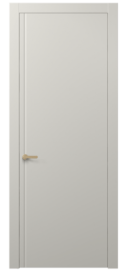 Дверь межкомнатная АКП 8644 МТСР. Цвет Матовый тёплый серый. Материал Гладкая эмаль. Коллекция Альба. Картинка.