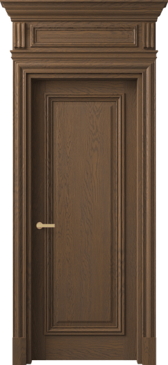 Дверь межкомнатная 7301 ДТМ.М. Цвет Дуб туманный матовый. Материал Массив дуба матовый. Коллекция Antique. Картинка.