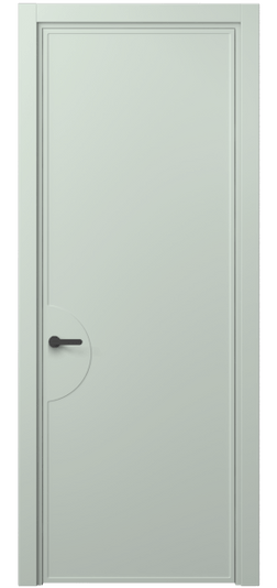 Дверь межкомнатная 8604 NCS S 1005-B80G. Цвет NCS NCS S 1005-B80G. Материал Гладкая эмаль. Коллекция Фрэйм. Картинка.