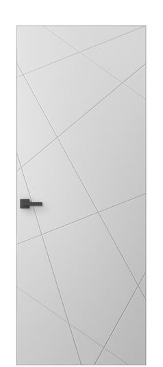 Дверь межкомнатная АКП 8048 ГРН. Цвет Грунт под покраску. Материал Грунт под покраску. Коллекция Линия. Картинка.