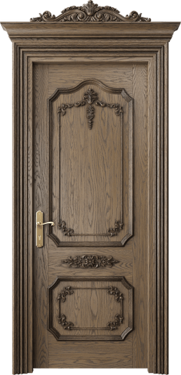 Дверь межкомнатная 6603 ДММ. Цвет Дуб мраморный антик. Материал Массив дуба. Коллекция Imperial. Картинка.