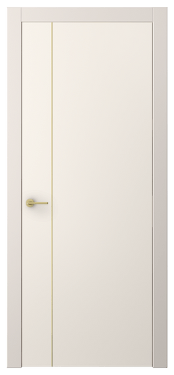 Межкомнатная дверь АКП 4201 ПЭКБ. Цвет ПЭТ кремово-белый. Материал ПЭТ. Коллекция Freedom. Фото. Дверь межкомнатная АКП 4201 ПЭКБ. Цвет ПЭТ кремово-белый. Материал ПЭТ. Коллекция Freedom. Картинка.