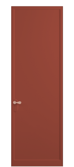 Дверь межкомнатная 7501 NCS S 3040-Y80R. Цвет NCS NCS S 3040-Y80R. Материал Гладкая эмаль. Коллекция Softform. Картинка.