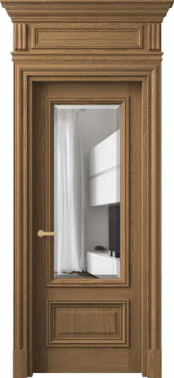 Дверь межкомнатная 7306 ДМС.М ПРОЗ Ф. Цвет Дуб мускатный матовый. Материал Массив дуба матовый. Коллекция Antique. Картинка.
