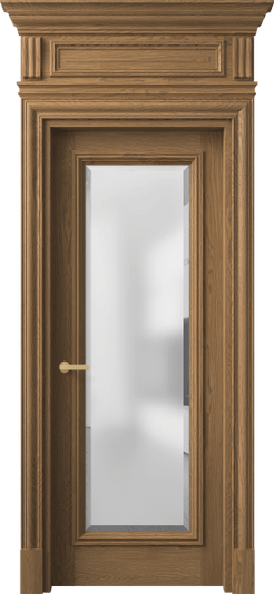 Дверь межкомнатная 7300 ДМС.М САТ-Ф. Цвет Дуб мускатный матовый. Материал Массив дуба матовый. Коллекция Antique. Картинка.