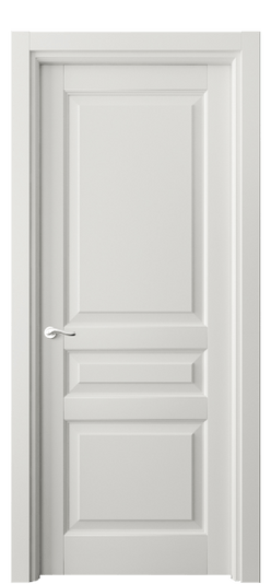 Дверь межкомнатная 0711 МСР. Цвет Матовый серый. Материал Гладкая эмаль. Коллекция Лигнум. Картинка.