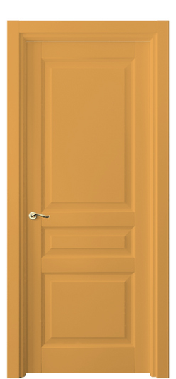 Дверь межкомнатная 0711 Пастельно-жёлтый RAL 1034. Цвет RAL Пастельно-жёлтый RAL 1034. Материал Массив бука эмаль. Коллекция Lignum. Картинка.