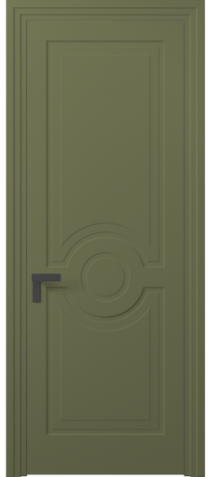 Дверь межкомнатная 8361 Тростниково-зелёный RAL 6013. Цвет RAL Тростниково-зелёный RAL 6013. Материал Гладкая эмаль. Коллекция Rocca. Картинка.