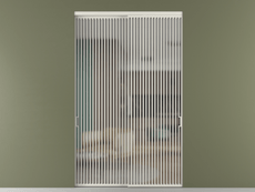 Перегородка Formato внутри проёма 2 створки