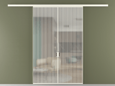 Перегородка Formato вдоль стены 2 створки