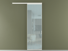 Перегородка Formato вдоль стены 1 створка