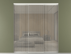 Перегородка Формато внутри проёма 3 створки