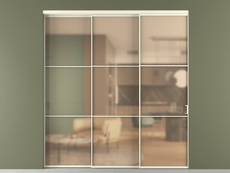 Перегородка Formato внутри проёма телескопик синхро 2