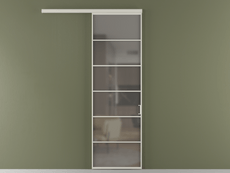 Перегородка Formato вдоль стены 1 створка