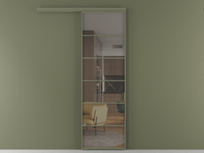 Перегородка Формато вдоль стены 1 створка